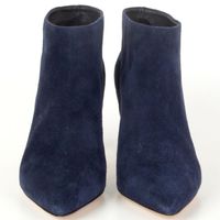 Gianvito Rossi Ankle Boots – Navy Suede – Grösse 37.5
